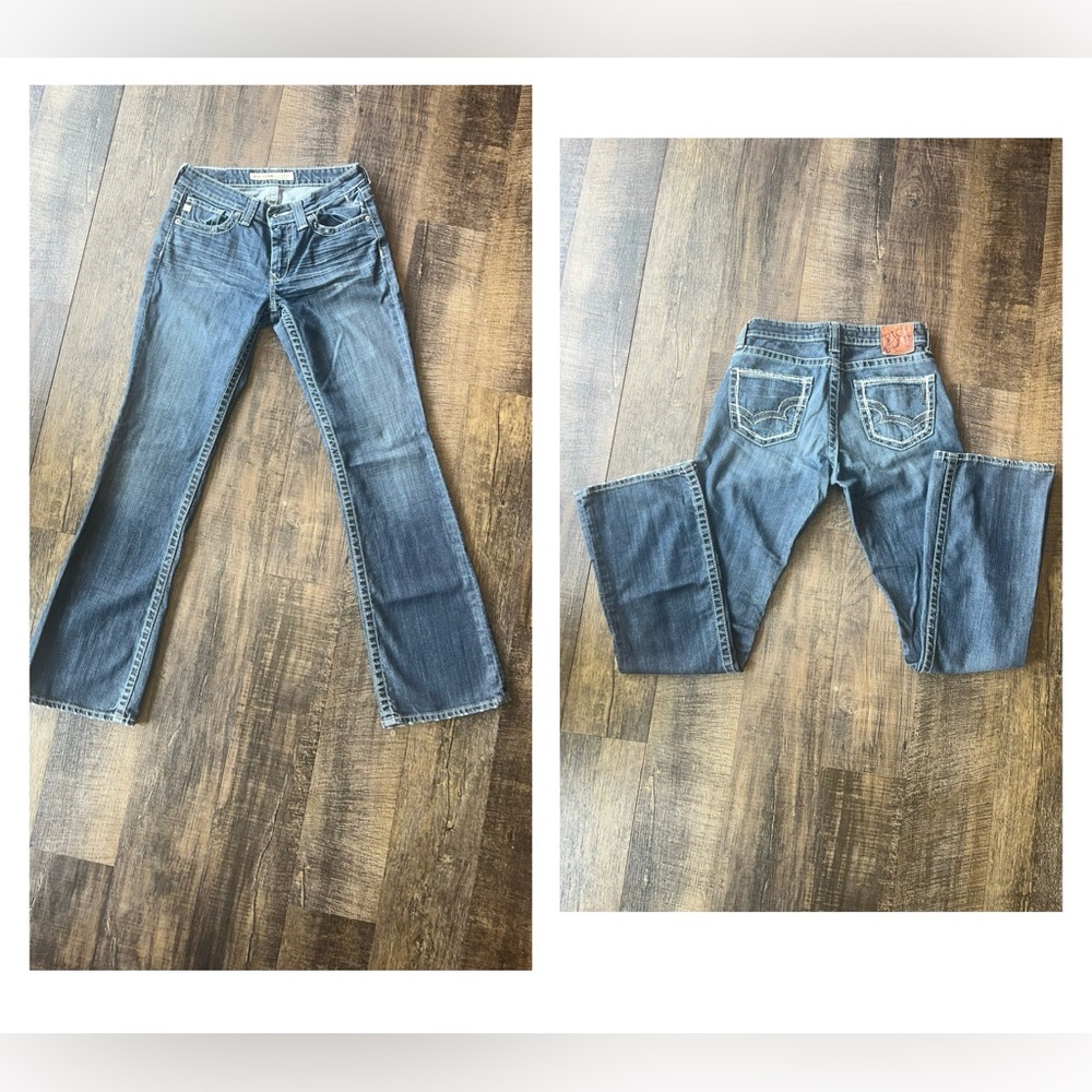 Big Star Blue Boot Cut Jeans Classic Style